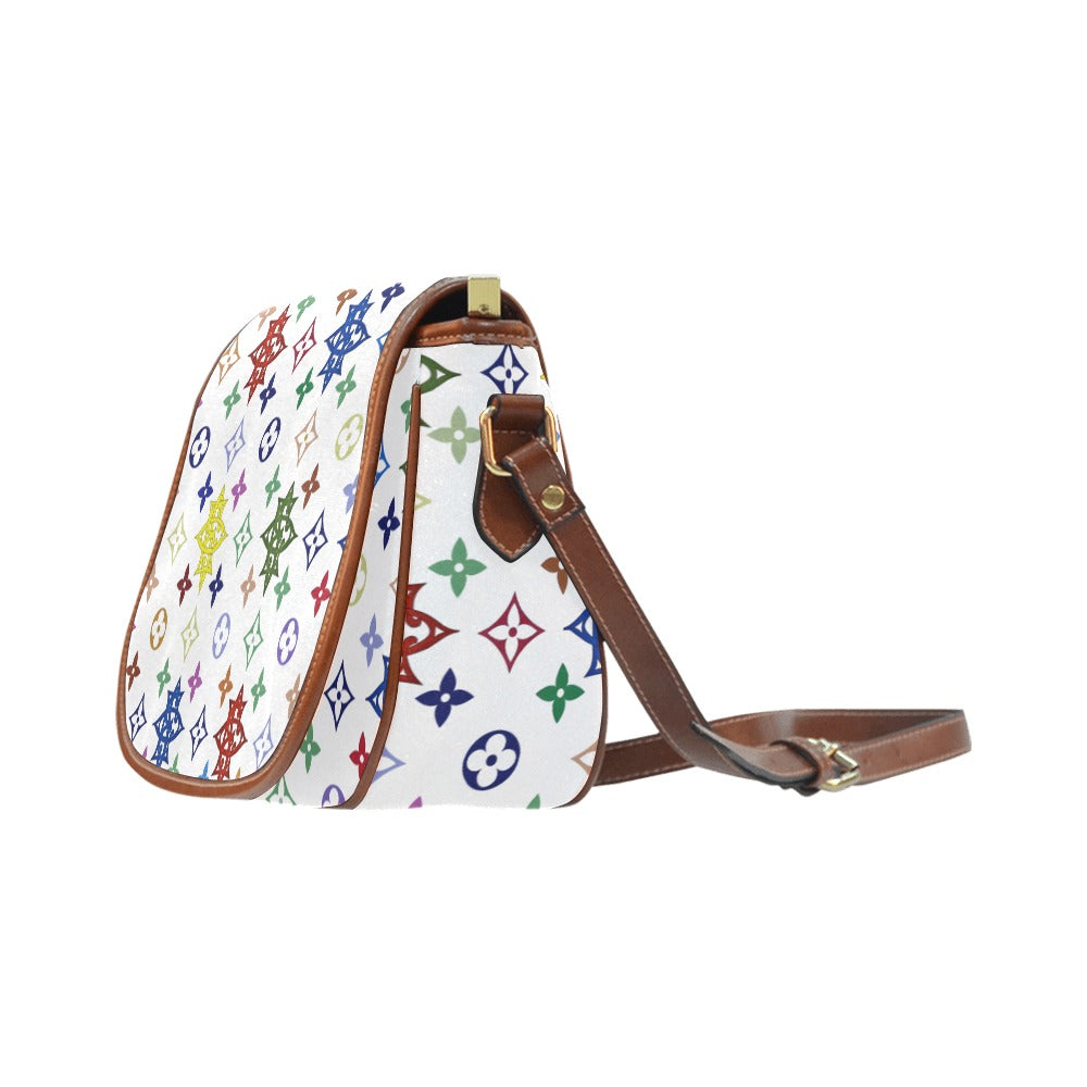 Kaia O.E.S ColorBurst Saddle Bag