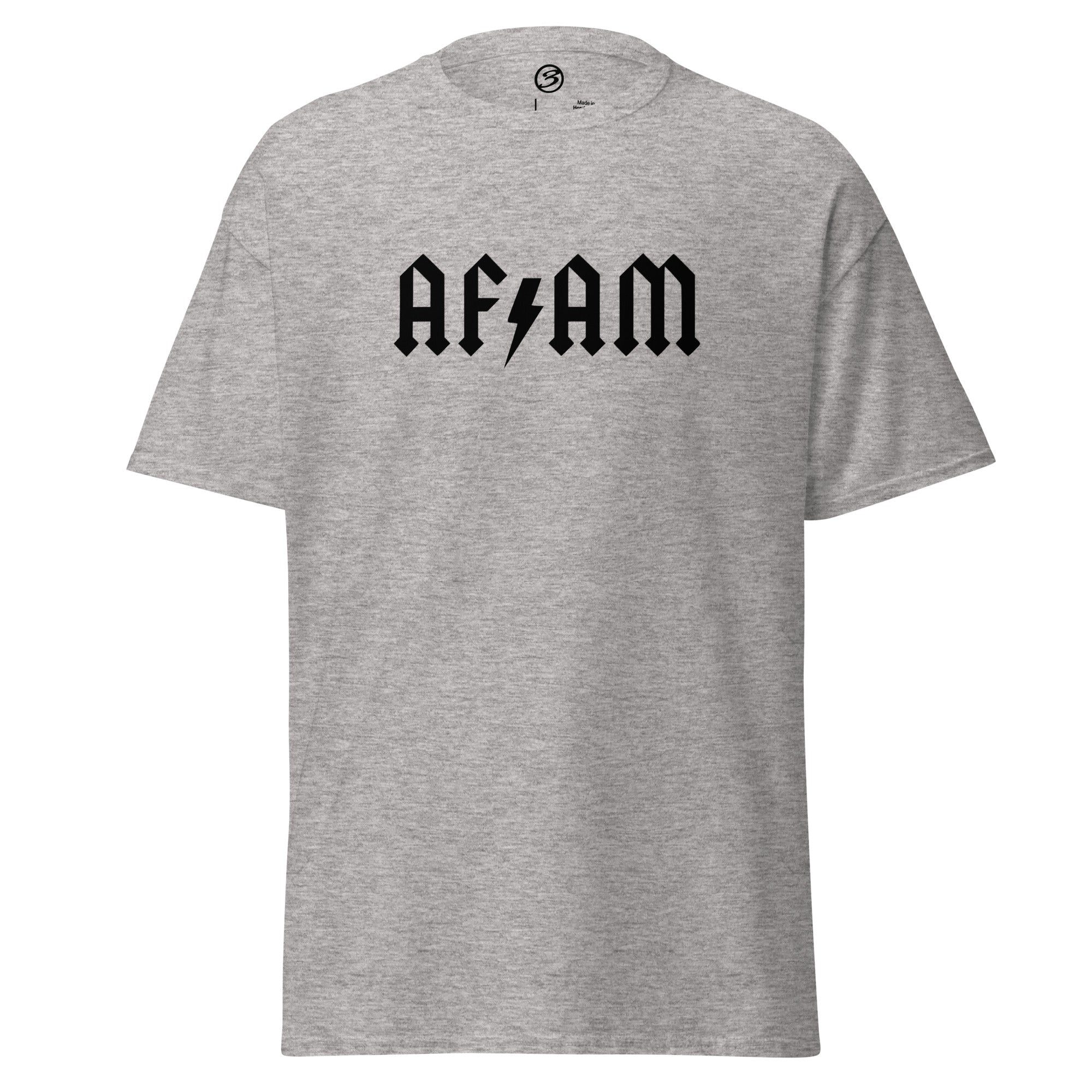 Gray t-shirt with 'NOVEMBER TO REMEMBER' text on a white background