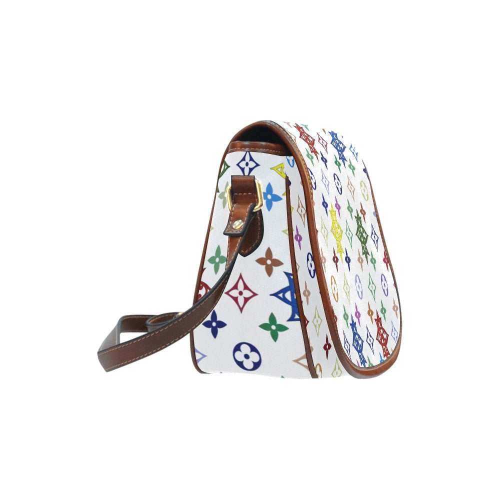 Kaia O.E.S ColorBurst Saddle Bag